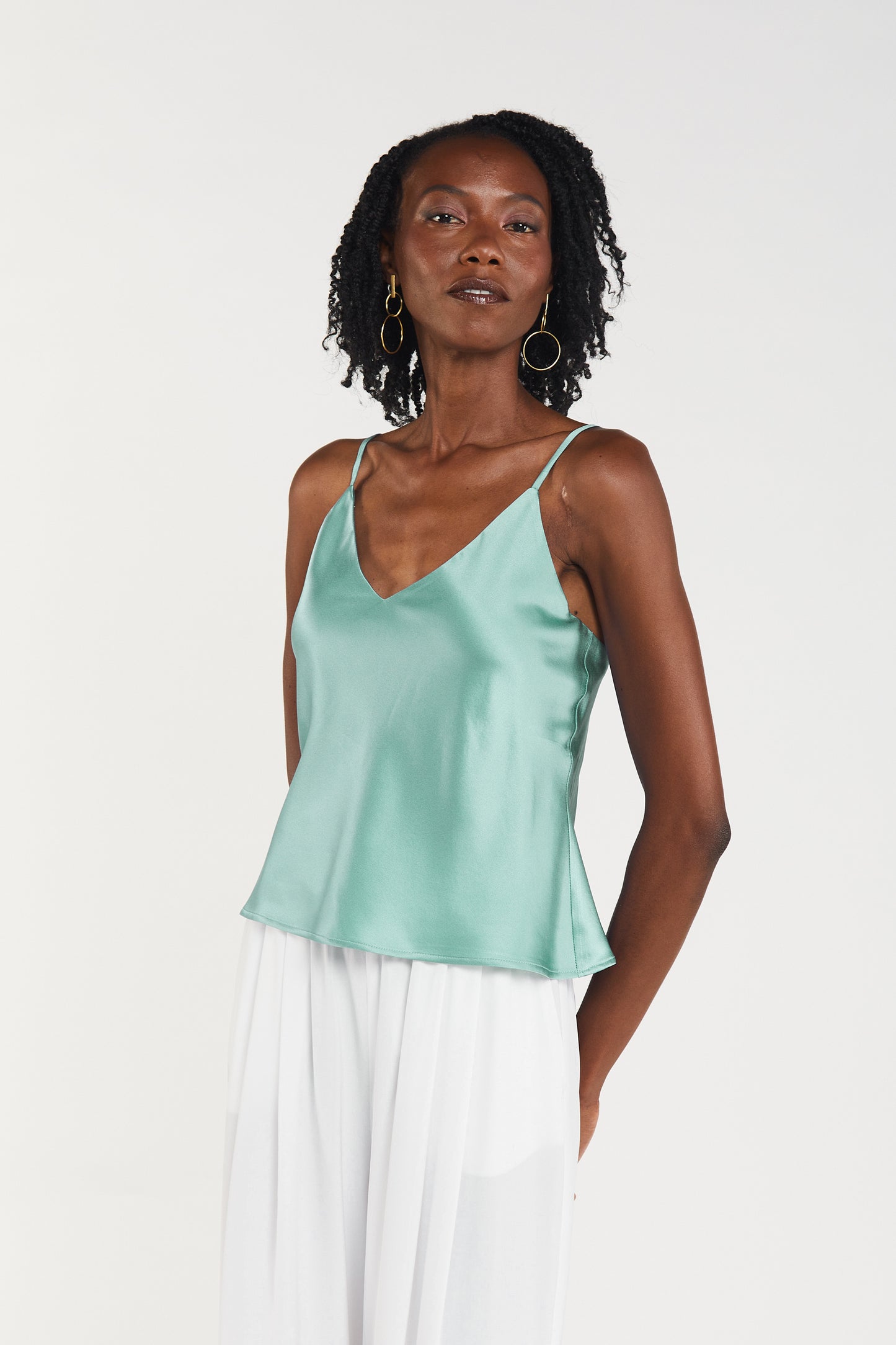 Tropicana Green - Cami Top
